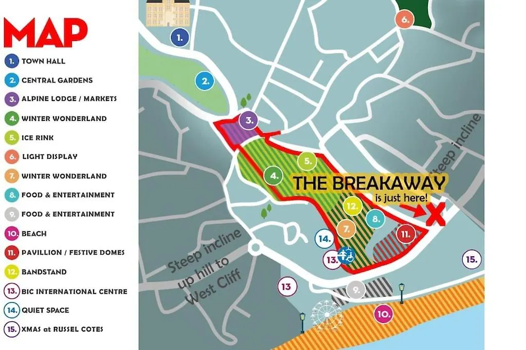 Break Away Nxt To Gardens! Pkg - Perfect Position! Apartment Bournemouth